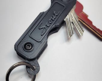 IH Scout Themed Key Organizer / Holder Keychain 3D Printed