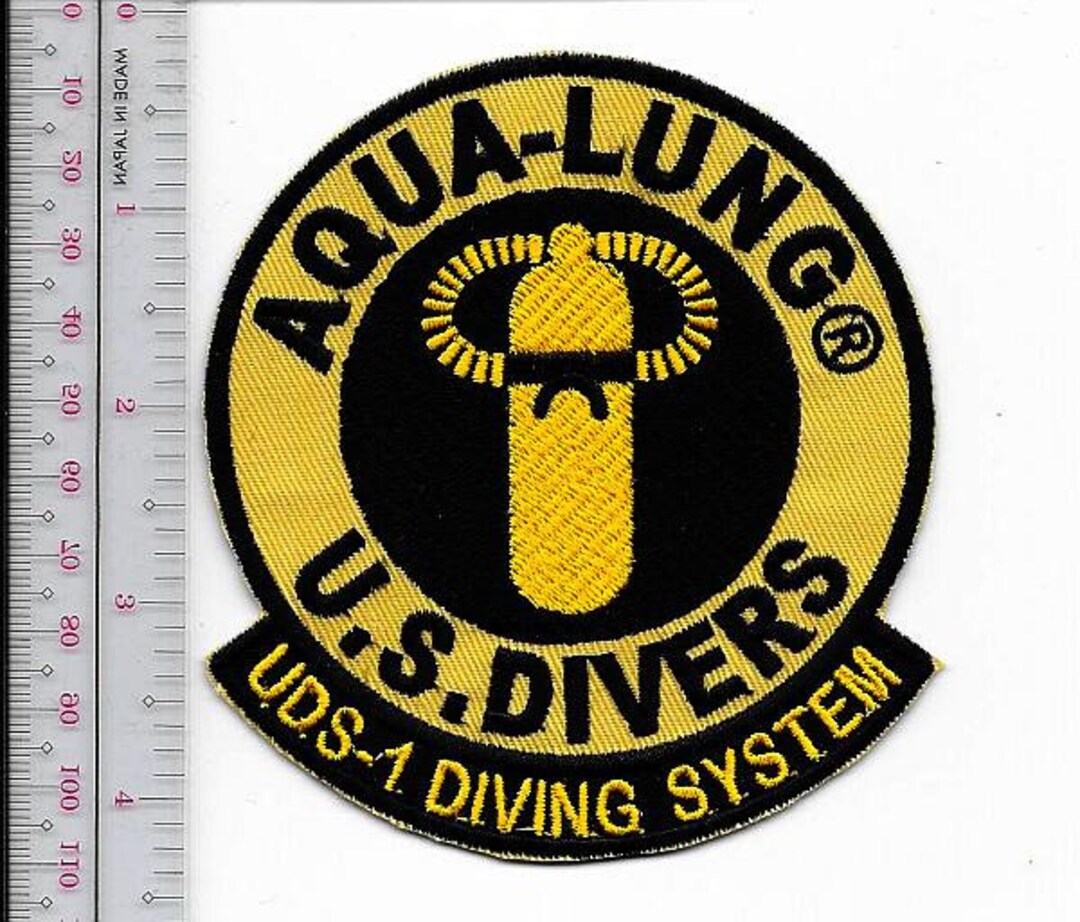 Scuba Diving USA US Divers Aqua-lung UDS-1 Diving System Patch Los ...