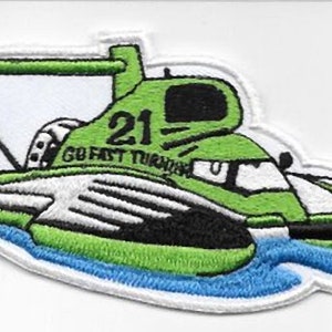 Vintage Hydroplane Miss Go Fast Turn Left U-21 2012 Unlimited Class Thunderboat Racing