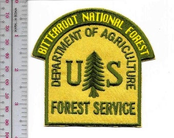 National Forest USFS Montana Idaho Bitteroot National Forest US Forest Service Darby, MT