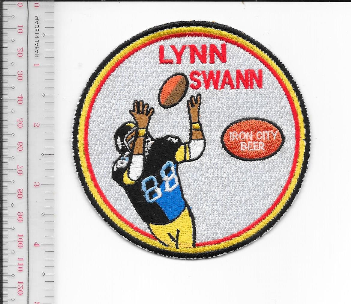 Pittsburgh Steelers 3.5" Steely Iron On Embroidered Patch FREE Ship W/o - Foto 5