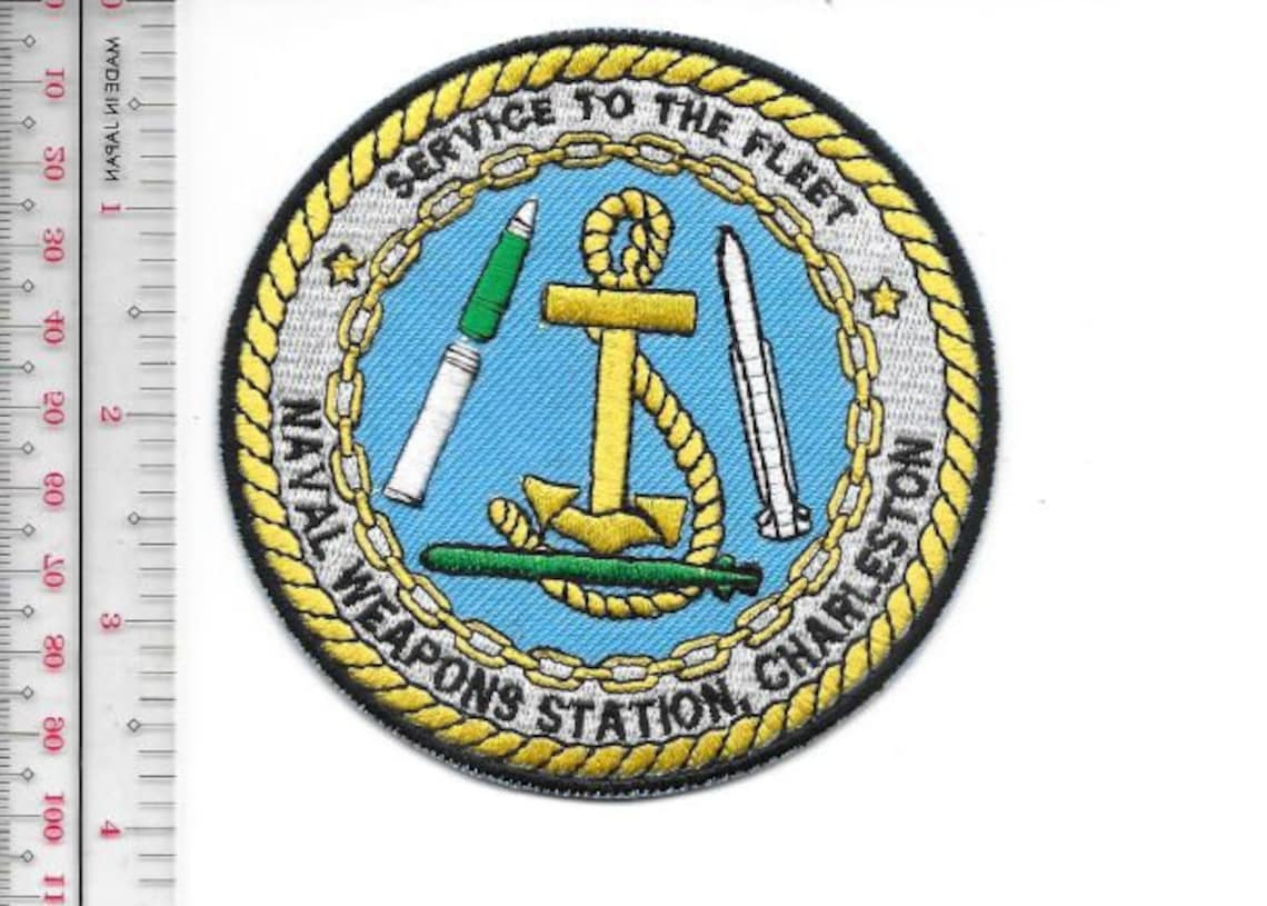 Us Navy Usn South Carolina Naval Weapons Station Charleston Service To