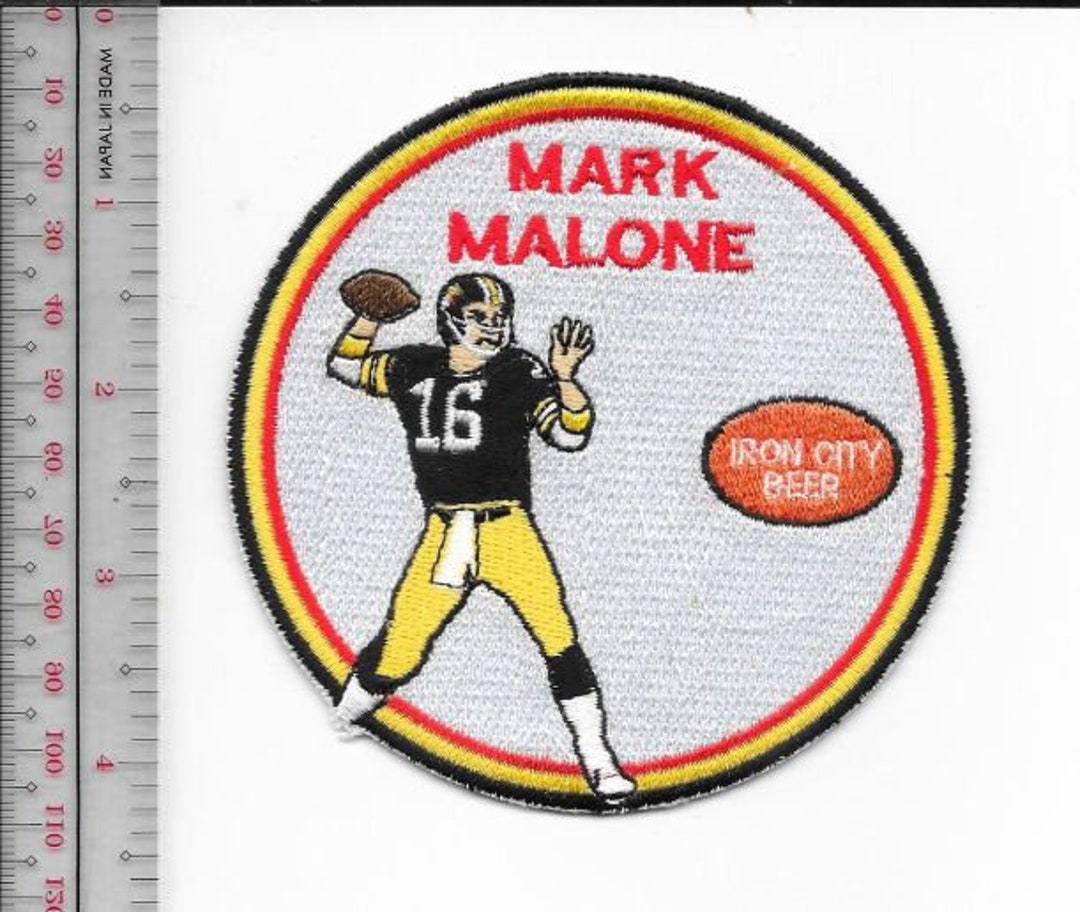 Beer Football Pittsburgh Steelers Mark Malone & Iron City Beer Etsy