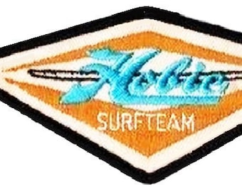 Vintage Surfing California Hobie Surf Team West Coast Beaches Patch