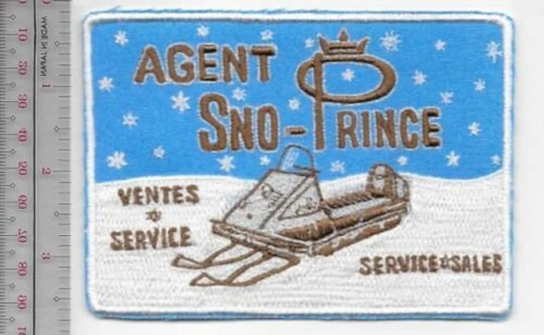 Vintage Snowmobile Snoprince Agent Service & Sales Lionel Ind