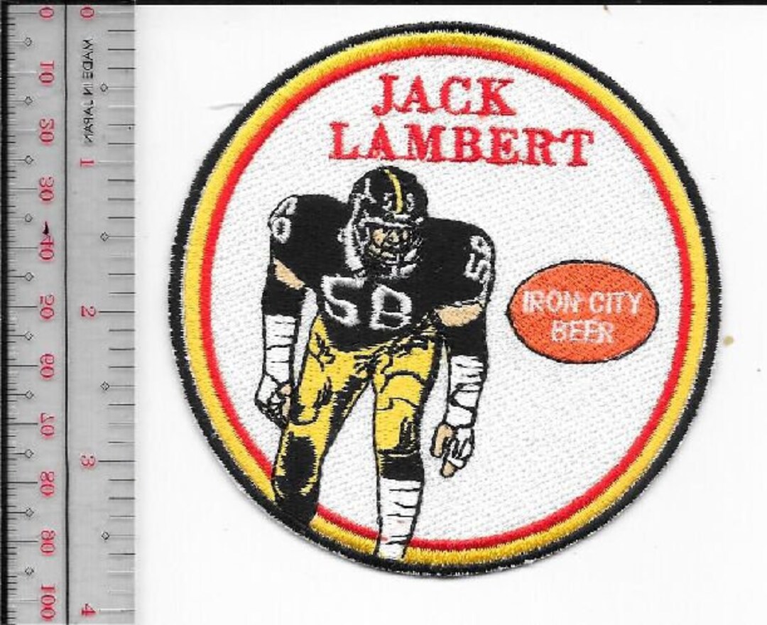 Beer Football Pittsburgh Steelers Jack Lambert & Iron City Beer NFL