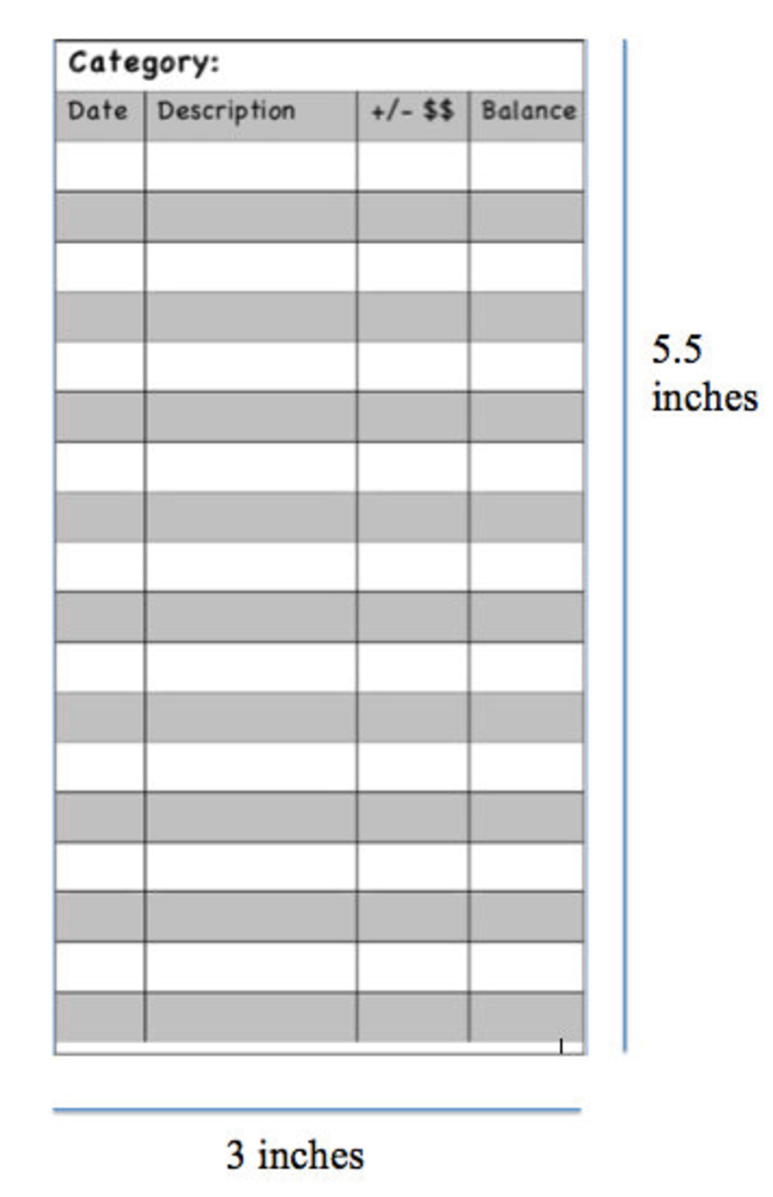cash envelope tracker printable cash envelope tracker printable