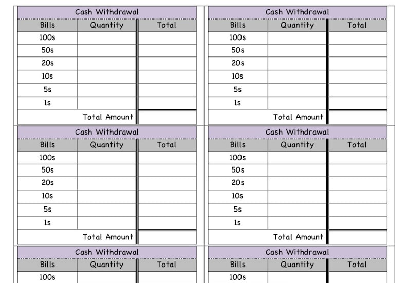 printable-cash-withdrawal-breakdown-slips-bank-teller-slips-etsy