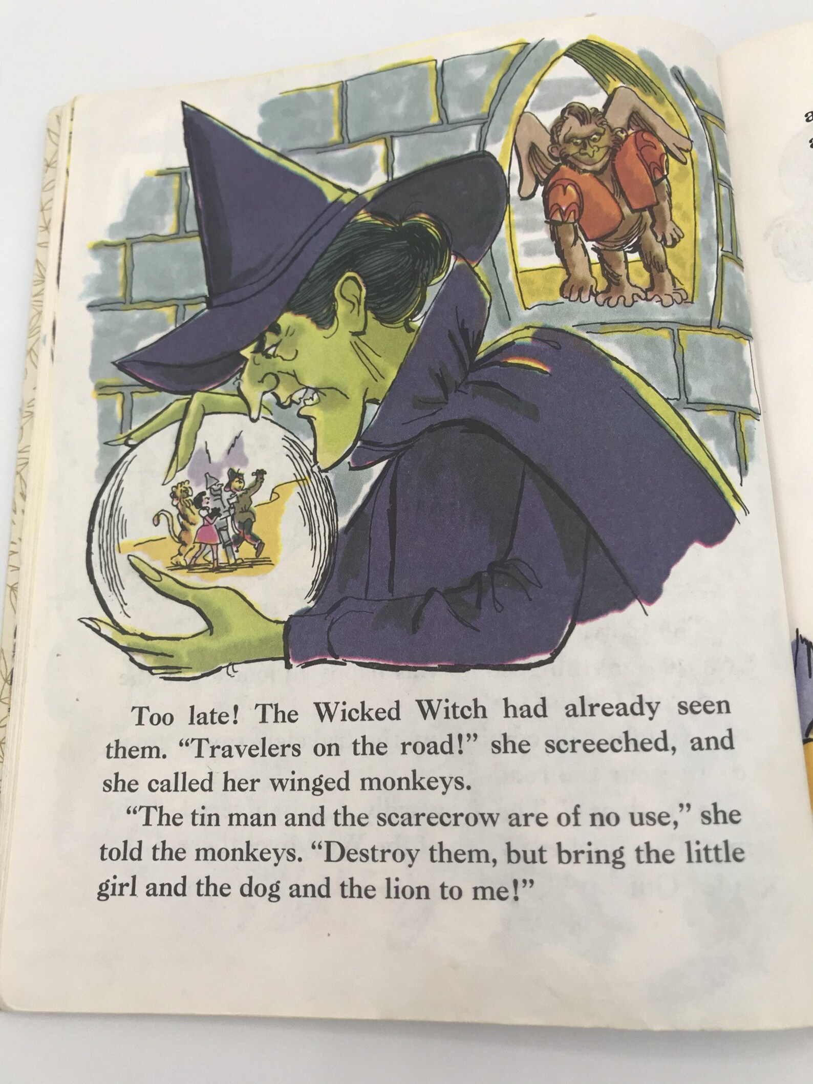 Little Golden Book the Wizard of Oz Western Publishing Company Etsy