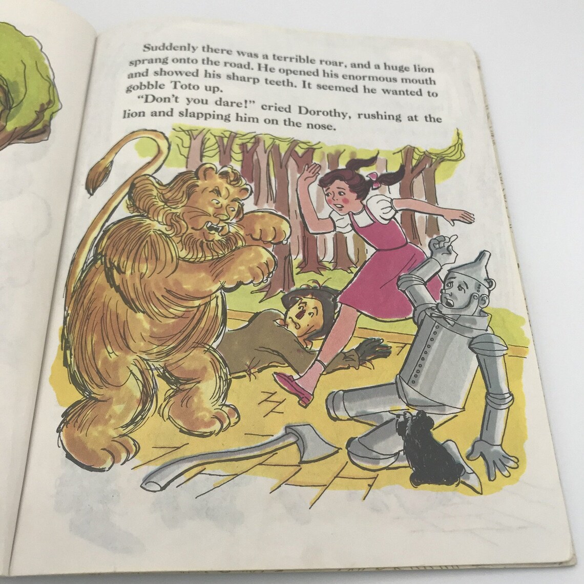 Little Golden Book the Wizard of Oz Western Publishing Company Etsy