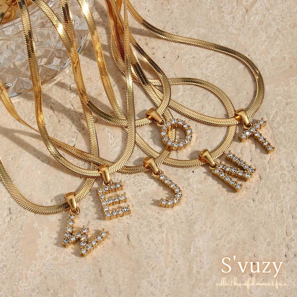 Herringbone Letter Etsy