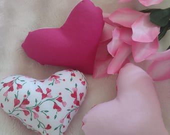 Valentines Heart Pillow Set | Tiered Tray Decor | Bowl Filler