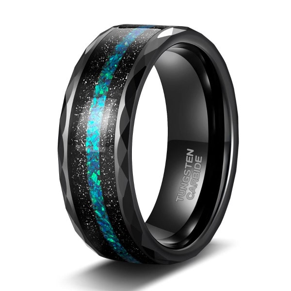 Buy Black Tungsten Ring - Etsy