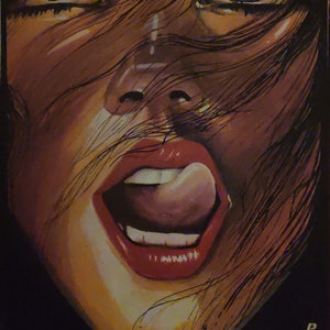 Star 80 ORIGINAL 1984 Vintage Polish Movie Poster - Bob Fosse - Eric Roberts - Maciej Woltman Art