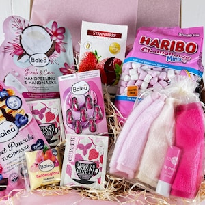 Geschenkbox Beauty in der Box Freundin Muttertag Geburtstag Rosa