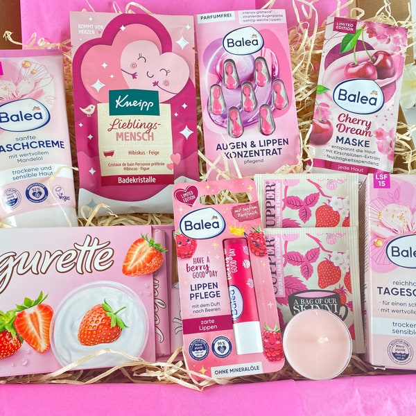 Denk an Dich Geschenk Beauty in der Box hab dich lieb Freundin Muttertag Geburtstag