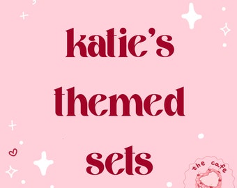 Katies Themenset | Überraschungs-Nagelkunst | Pop-Up-Nägel | Das Café Beauty