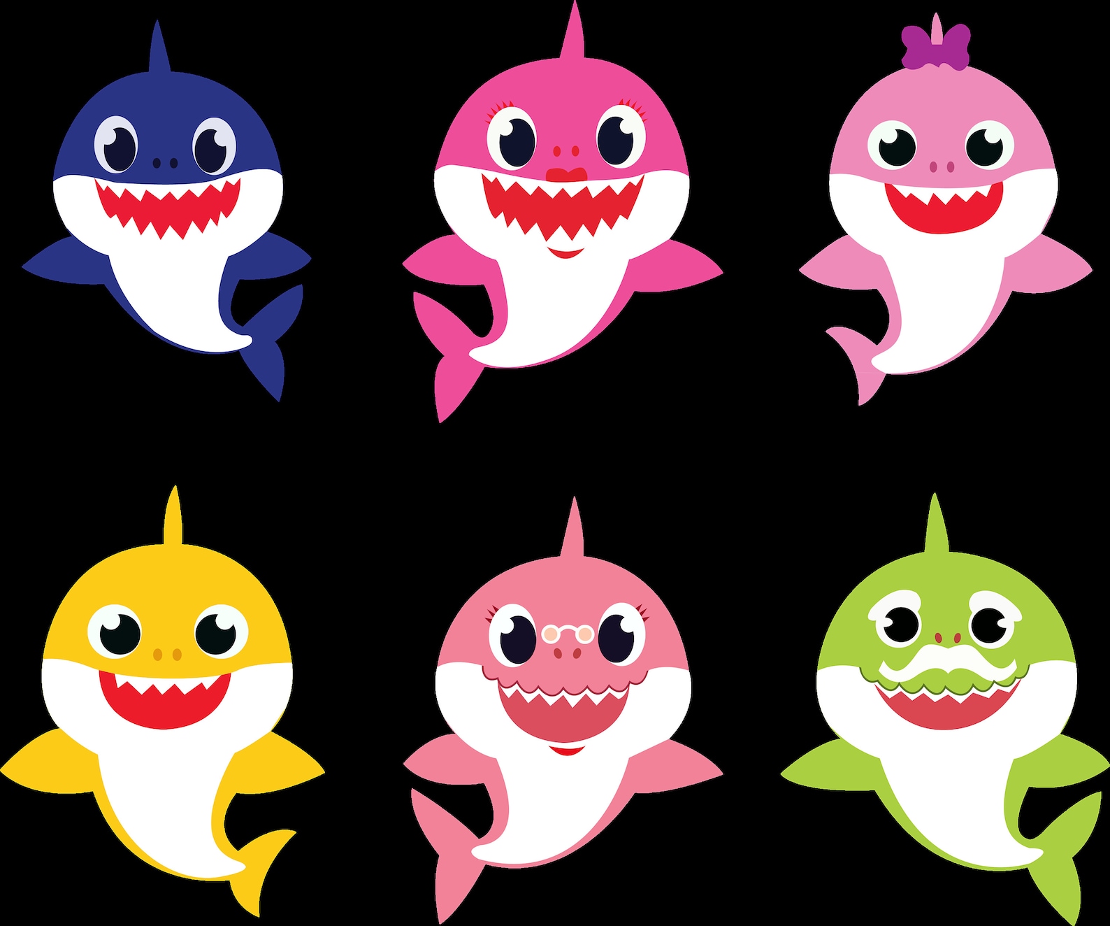Baby Shark SVG Png Jpg High Quality Best for Cricut Etsy