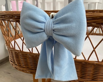 Cotton Crib Bow, Nursery Decor, Baby Shower Gift