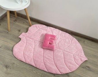 Leaf Play Mat: 100% Cotton Baby Activity Mat