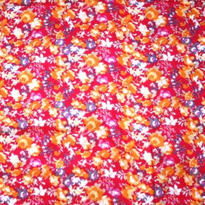 Floral Silk Fabric