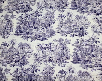 Toile de Jouy bomullstyg