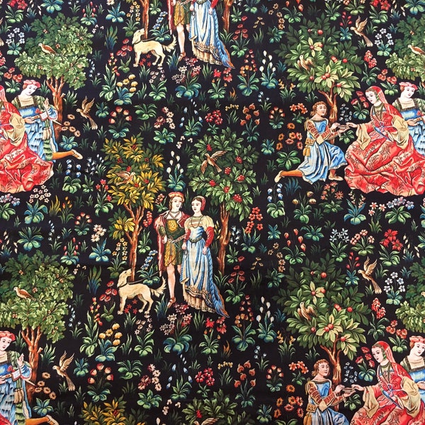 Baroque romance cotton fabric