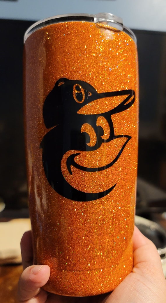 Custom Baseball Themed Tumbler Etsy