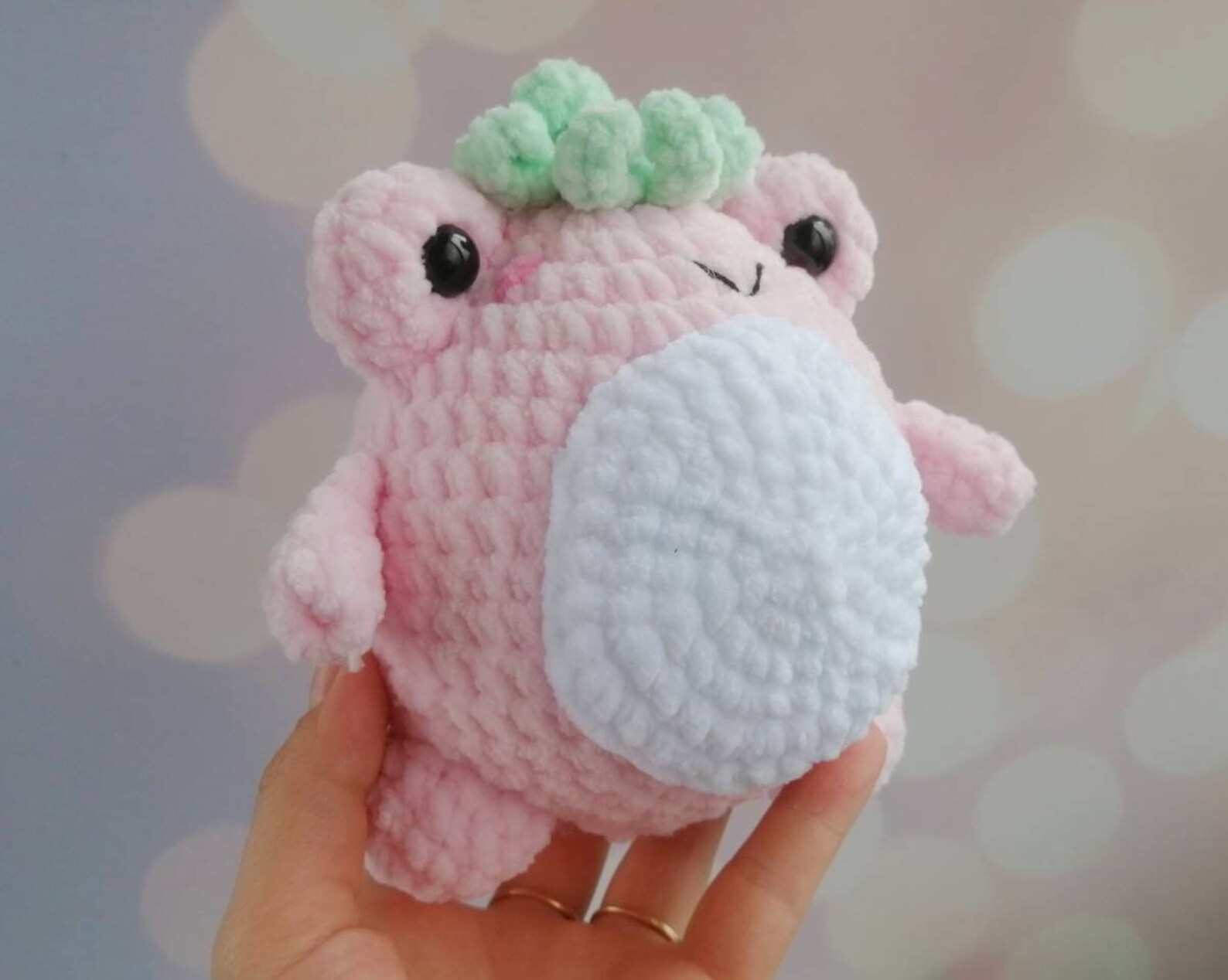 Crochet Frog Plush Crochet Animals Kawaii Plush Amigurumi Etsy