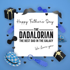 Dadalorian beste vader in de Melkweg