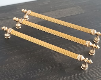 Gold Drawer Pulls Handles, Cabinet Pulls, Kitchen Handle, High Quality Handle Pull, Dresser Closet Door Pulls, Cupboard Handle Hardware