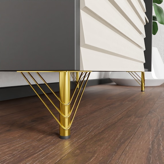 Gold cheap cabinet legs
