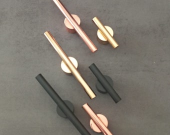 Modern Simple European Style T-Bar Pull Handle, Luxury Drawers Pull Handle, Kitchen Cabinet Handles, Wardrobe Handle, Cabinet Knobs