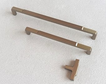 Moderner antiker Schrankknauf in Gold - Schlanke und stilvolle Aufwertung für Jedes Möbel