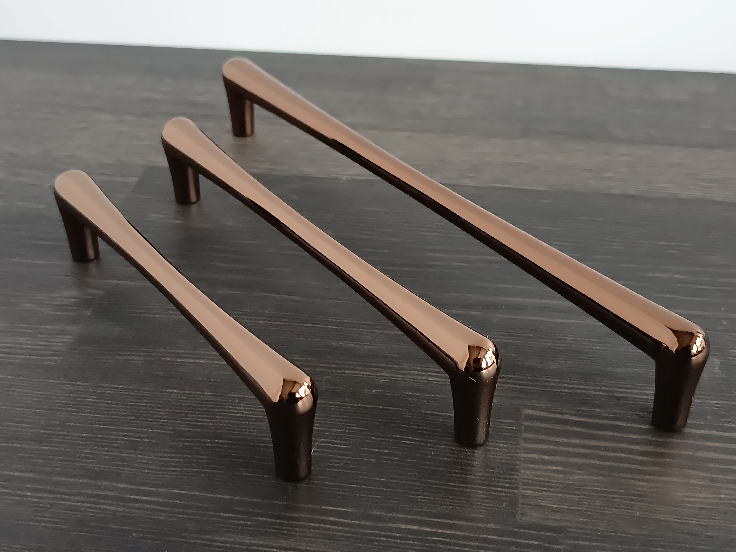 Rose Gold Drawer Pulls - Etsy