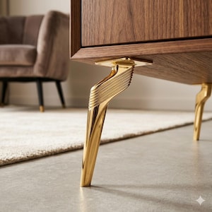 gold dresser feet Gold Legs for Dresser