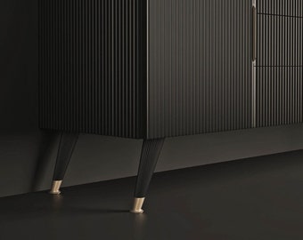 Modern Style Black Cabinet Legs, Unique Furniture Legs, High Quality Bench Legs, White Cabinet Legs, Replacement Furniture Legs