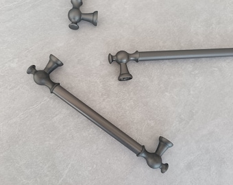 Titanium Cabinet Handle, Dresser Drawer Pulls, Wardrobe Handle, Cabinet Hardware, Modern Cupboard Handles, Unique Kitchen Handles