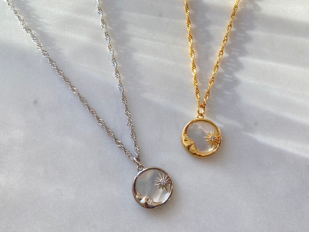 ★ROSEMONT★ Silver Necklace Selene RA24D13J SELENE Silver Necklace by Monad Design