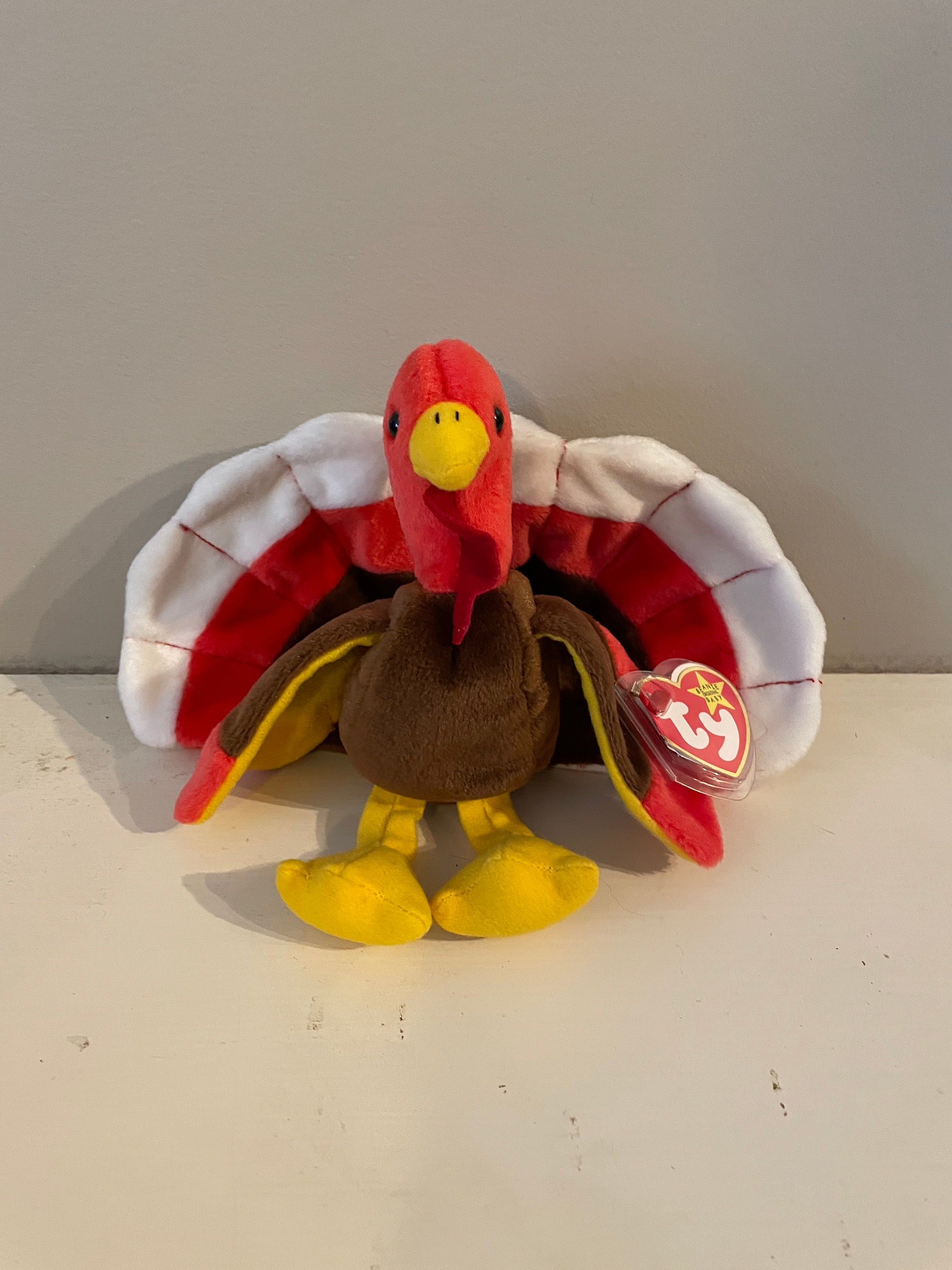 Ty Beanie Baby Gobbles Etsy