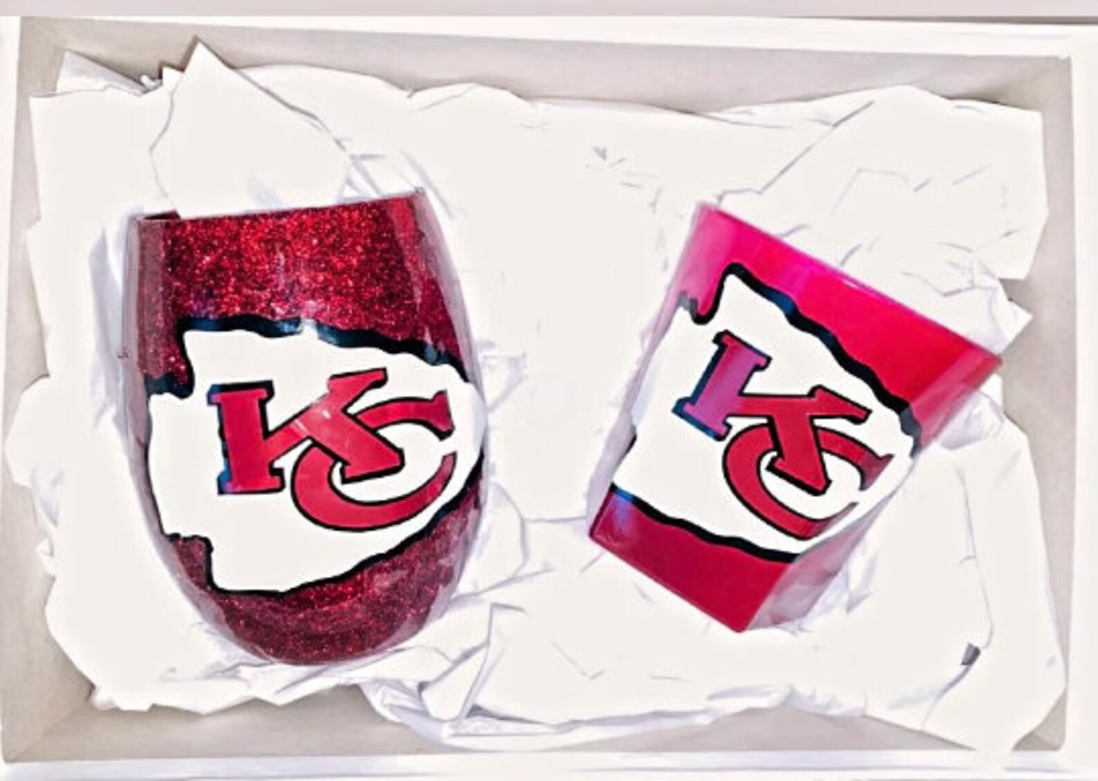 Kansas City Chiefs His and Her Gift Box Kansas City Chiefs Etsy