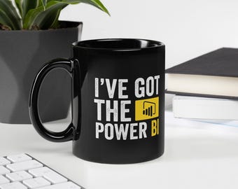 Tengo la taza negra de analista de datos de Power BI