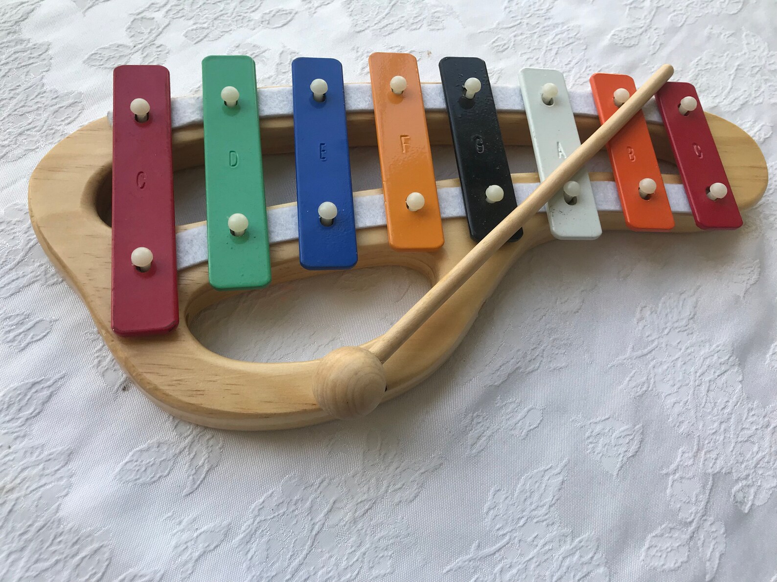Xylophone Rainbow Instrument, Metallophone Children's Musical