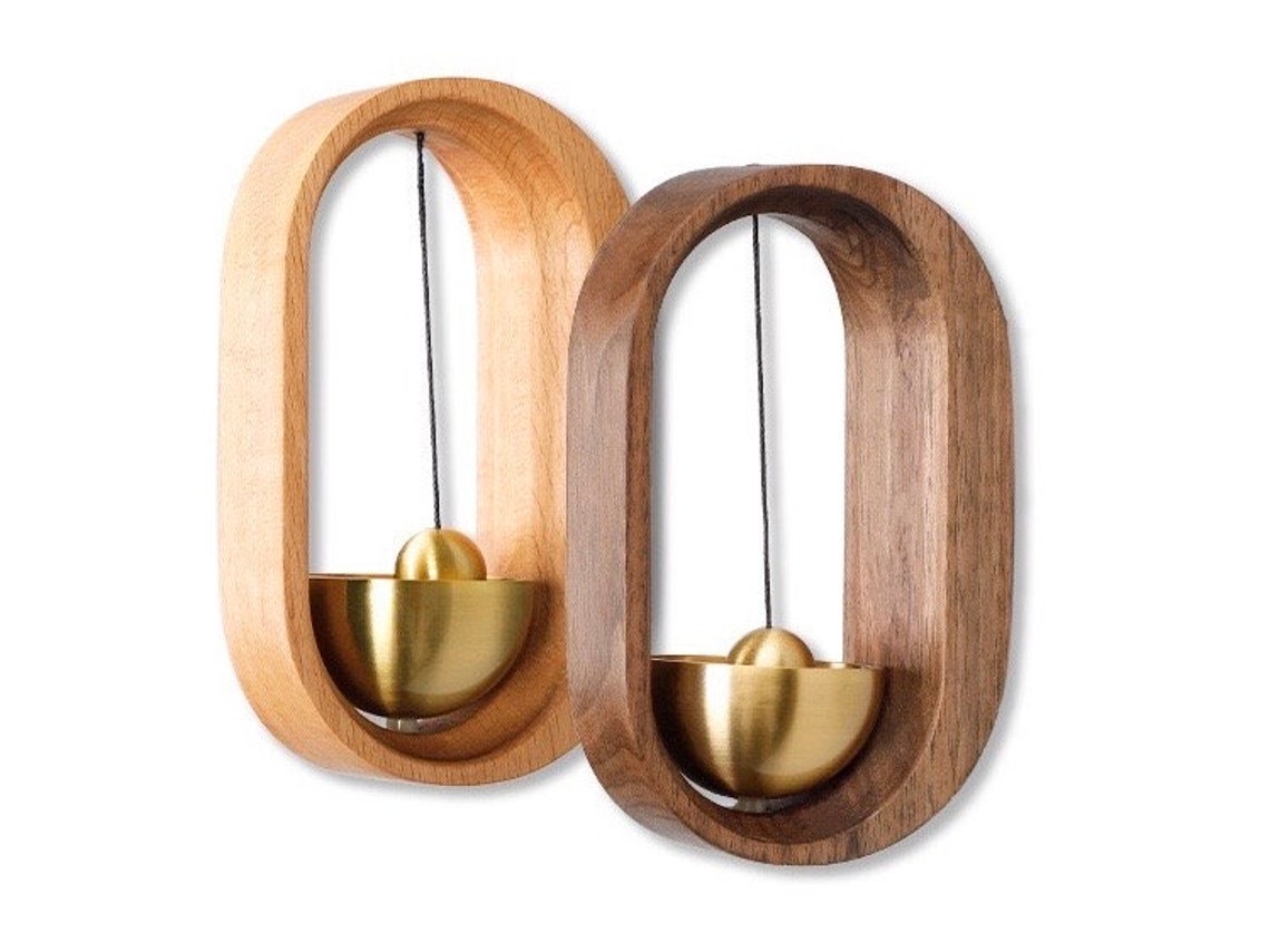 wooden doorbell