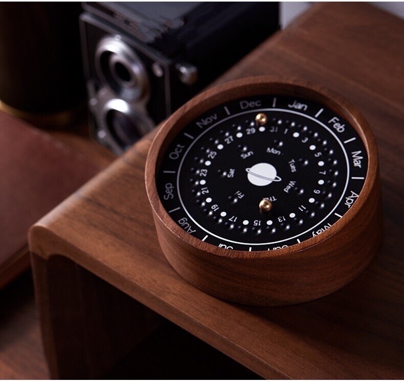 Planetary CalendarCreative GiftsWooden Handicraft Etsy