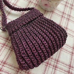 Crochet bag pattern, Small Crochet Bag, Handbag pattern PDF, Crochet Crossbody Bag Pattern, Handmade gift, Crochet purse pattern