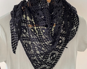 Crochet Skull Shawl Pattern: Lost Souls Design (PDF Download)
