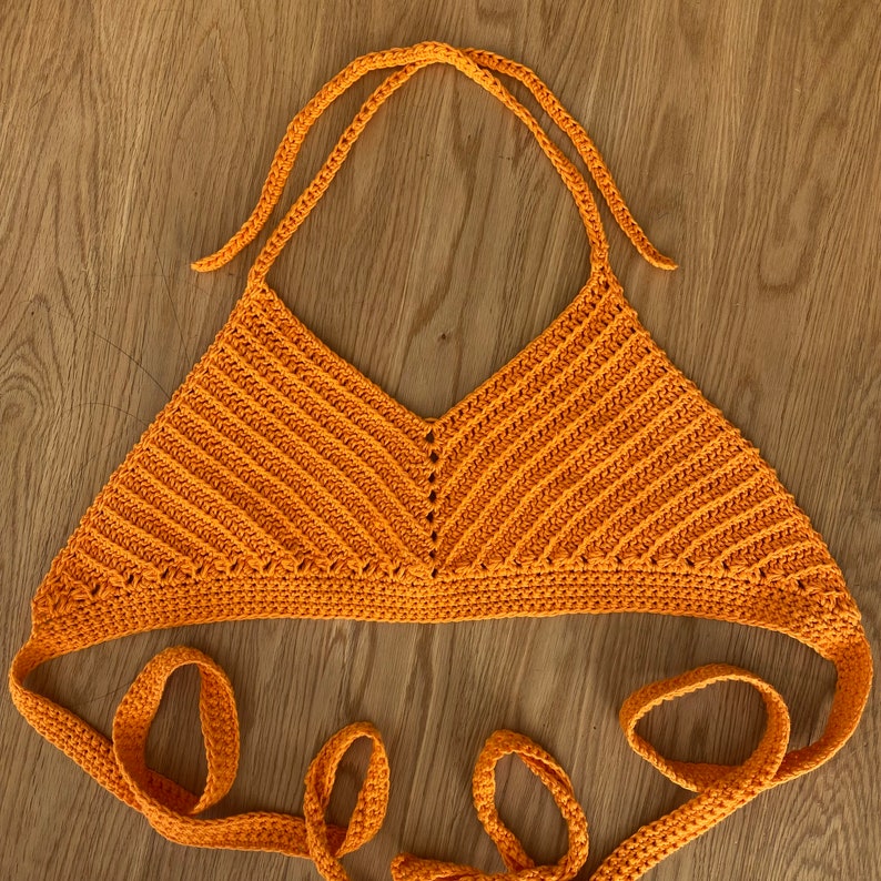 Crochet Crop Top Pattern Crochet Bralette Pattern PDF Etsy