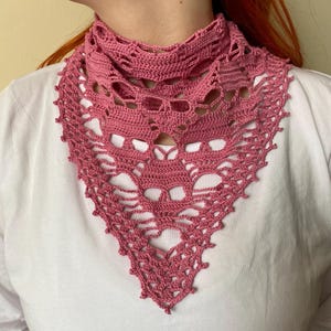 Patrón de crochet para Halloween, Patrón de chal de calavera a crochet, Patrón de chal a crochet, Patrón de chal de calavera a crochet, Chal alma perdida, Calavera a crochet imagen 9