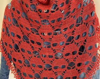 Crochet skull shawl pattern, Crochet shawl pattern, Skull shawl crochet pattern, Lost soul shawl, Halloween crochet pattern